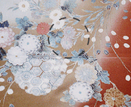 菊の花 柄落ち修正後
